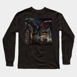 Magic Themed Haunted House Long Sleeve T-Shirt